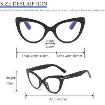 MMOWW Cat Eye Reading Glasses for Women Fashion Cute Blue Light Blocking Readers 4 Pack, Black/Brown Tortoise/Blue Pink/Transparent +2.75