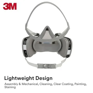 3M Half Facepiece Respirator 5101 for Organic Vapor Safety