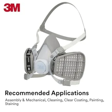 3M Half Facepiece Respirator 5101 for Organic Vapor Safety