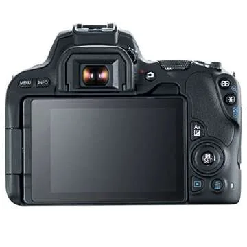 Canon EOS Rebel SL2 DSLR Camera + EF-S 18-55mm IS STM + EF 75-300mm III + 64GB Memory Card + Wide Angle & Telephoto + RS-60 Remote Switch + Slave Flash + Quality Tripod + Case & Backpack – Full Bundle