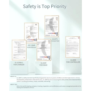 ANCHEER Electric Bike with 500W Motor and 55-mile Range