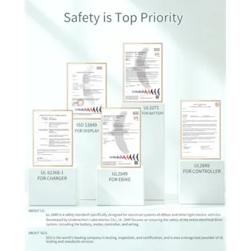 ANCHEER Electric Bike with 500W Motor and 55-mile Range