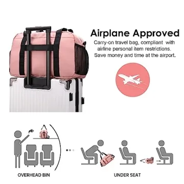 Small Travel Duffle Bag for Gym and Travel Needs