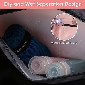 Small Travel Duffle Bag for Gym and Travel Needs