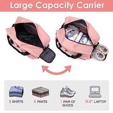 Small Travel Duffle Bag for Gym and Travel Needs