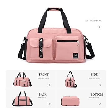 Small Travel Duffle Bag for Gym and Travel Needs