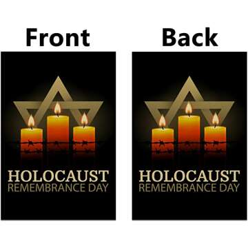 Hashoah Holocaust Remembrance Decoration