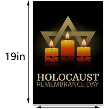 Hashoah Holocaust Remembrance Decoration
