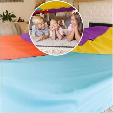 Portable Blanket Fort Building Kit for Kids Creative Play