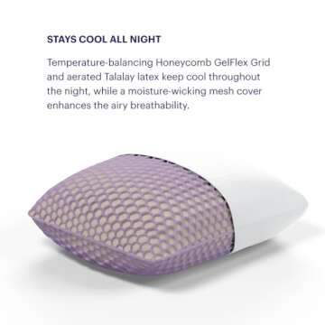 Purple Harmony Anywhere Pillow for Effortless Travel Comfort