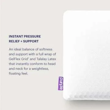 Purple Harmony Anywhere Pillow for Effortless Travel Comfort
