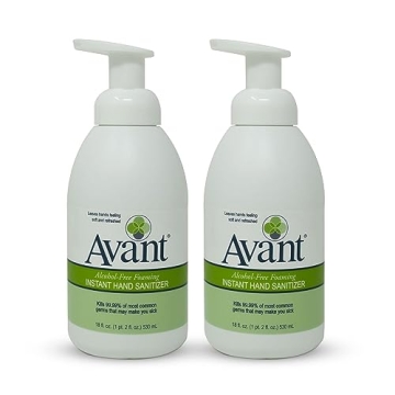Avant® Alcohol-Free Foaming Hand Sanitizer 18 oz 2-Pack for Bulk Use