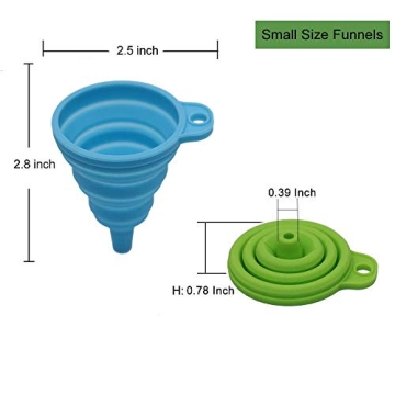 KongNai Kitchen Funnel Set - 4 Versatile Sizes