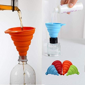 KongNai Kitchen Funnel Set - 4 Versatile Sizes