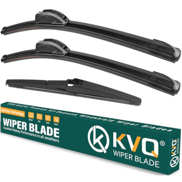 KVQ Windshield Wiper Blades for Hyundai Palisade 2020-2023 - Factory Quality Set of 3