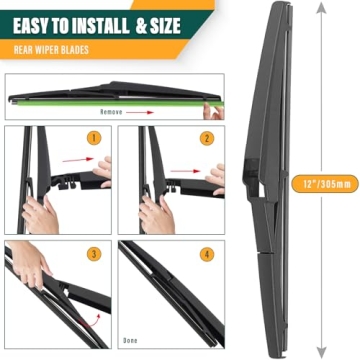 Hyundai Palisade Wiper Blades Set of 3 2020-2023
