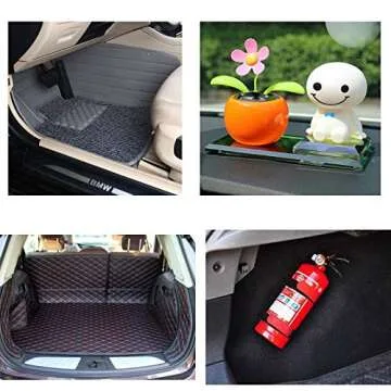 4-Pair 4x6 inch Upgrade Hook Loop Tape Double-Side Adhesive Strips Mounting Sticky Fastener Backing Tape Waterproof for Indoor Outdoor Home School Office Use