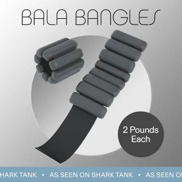 Bala Bangles Adjustable Ankle Weights for All Fitness Levels