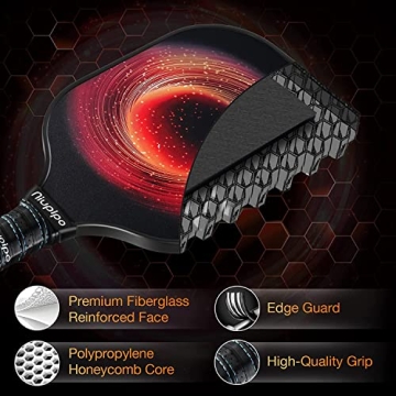 niupipo Pickleball Paddle - Lightweight and USAPA Approved