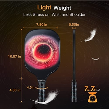 niupipo Pickleball Paddle - Lightweight and USAPA Approved