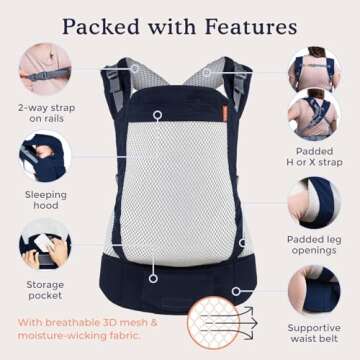 Beco Toddler Carrier: Lightweight, Breathable & Versatile