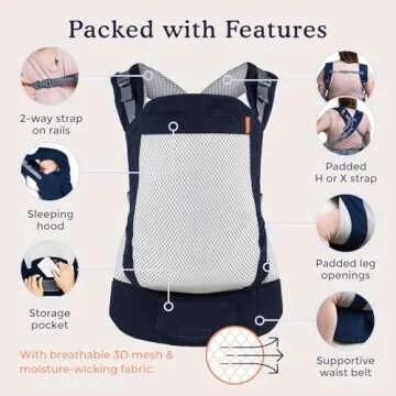 Beco Toddler Carrier: Lightweight, Breathable & Versatile