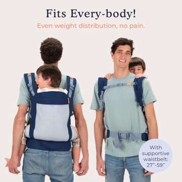 Beco Toddler Carrier: Lightweight, Breathable & Versatile