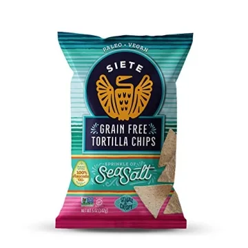 Siete Tortilla Chips - Healthy Gluten-Free Crunchy Snacks
