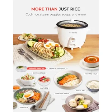 CUCKOO One Touch Rice Cooker 12-Cup Cooked for Easy Meals