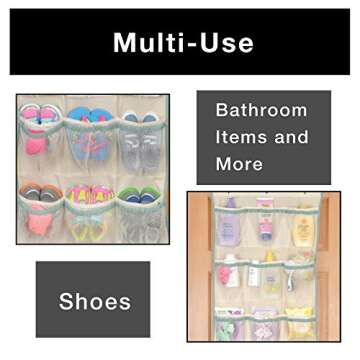 Smart Design Over The Door Organizer with 42 Pockets