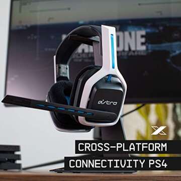 ASTRO A20 Wireless Headset Gen 2 for PS5, PS4, and PC