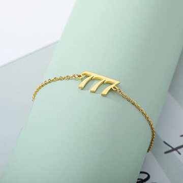 Angel Number Bracelets - Dainty 444 Jewelry