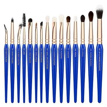 15pc Bdellium Tools Golden Triangle Eye Makeup Brushes