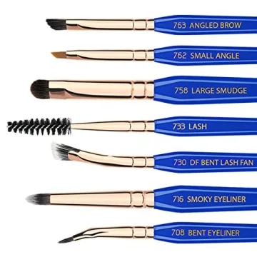 15pc Bdellium Tools Golden Triangle Eye Makeup Brushes