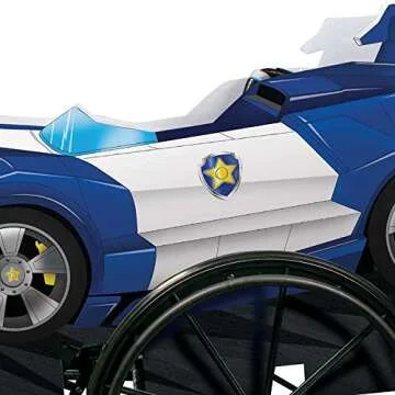 Disguise Paw Patrol Chase Adaptive Wheelchair Cover for Kids, Official Paw Patrol Rolling Costume for Wheelchair
