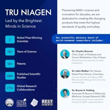 Tru Niagen 300mg NAD+ Energy & Anti-Aging Supplement
