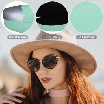 ZKFLLO Sunglasses Case Hard Shell,2 Pack Large Eyeglasses Cases Protective Case For Glasse (green+blue)