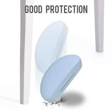 ZKFLLO Sunglasses Case Hard Shell,2 Pack Large Eyeglasses Cases Protective Case For Glasse (green+blue)