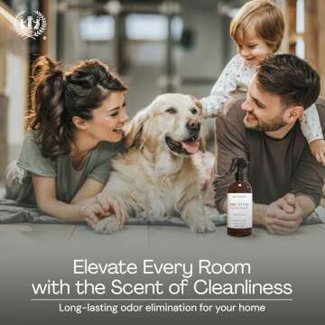 Muse Apothecary Home Ritual Active Odor Eliminator Spray - Ocean Air, 4oz - Essential Oil Air Freshe...