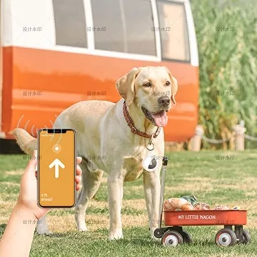 Waterproof AirTag Keychain Holder Case for Pets & Travel