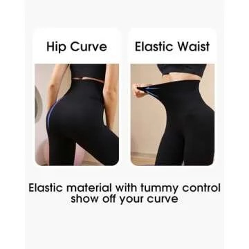 Homma High Waist Tummy Compression Pants for Women