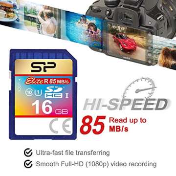 Zoom H6 Six Track Portable Recorder Bundle with 16GB Class 10 SDHC SD Card, Wired Lavalier Microphone, TT-6 Table Top Camera Tripod, Mic Furry Windscreen, and Blucoil USB Wall Adapter