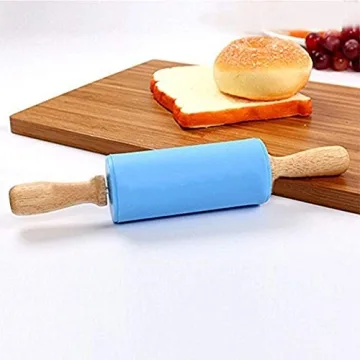 Koogel Mini Rolling Pins for Kids Baking & Play-Doh Fun