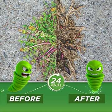 Green Gobbler 20% Vinegar Weed & Grass Killer | Natural & Organic | Concentrated | 1 Gallon Spray | Glyphosate Free Herbicide