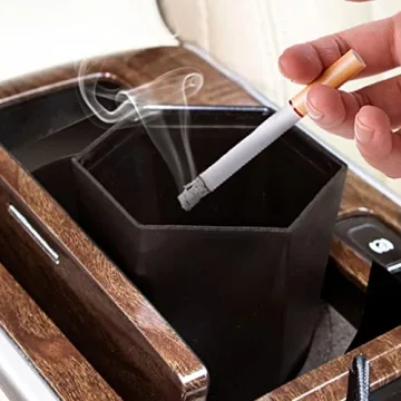 BONGFUN Mini Leakproof Car Trash Can for Clean Vehicle