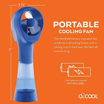 O2COOL Portable Misting Fan - Perfect for Summer Fun