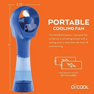 O2COOL Portable Misting Fan - Perfect for Summer Fun