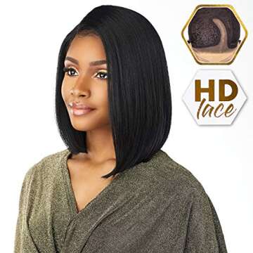 Sensationnel Butta lace wigs - unit 1 extra wide 5 inch deep parting synthetic preplucked hairline glueless lacefront (MP/BLONDE)