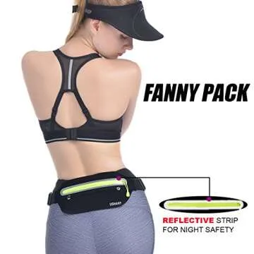 UShake Slim Running Belt for Fitness & Exercise