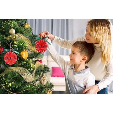 Beginner Learn to Solder Fun Kit : LED Christmas Tree Decoration Soldering Kit Red and Green LEDs Bl...